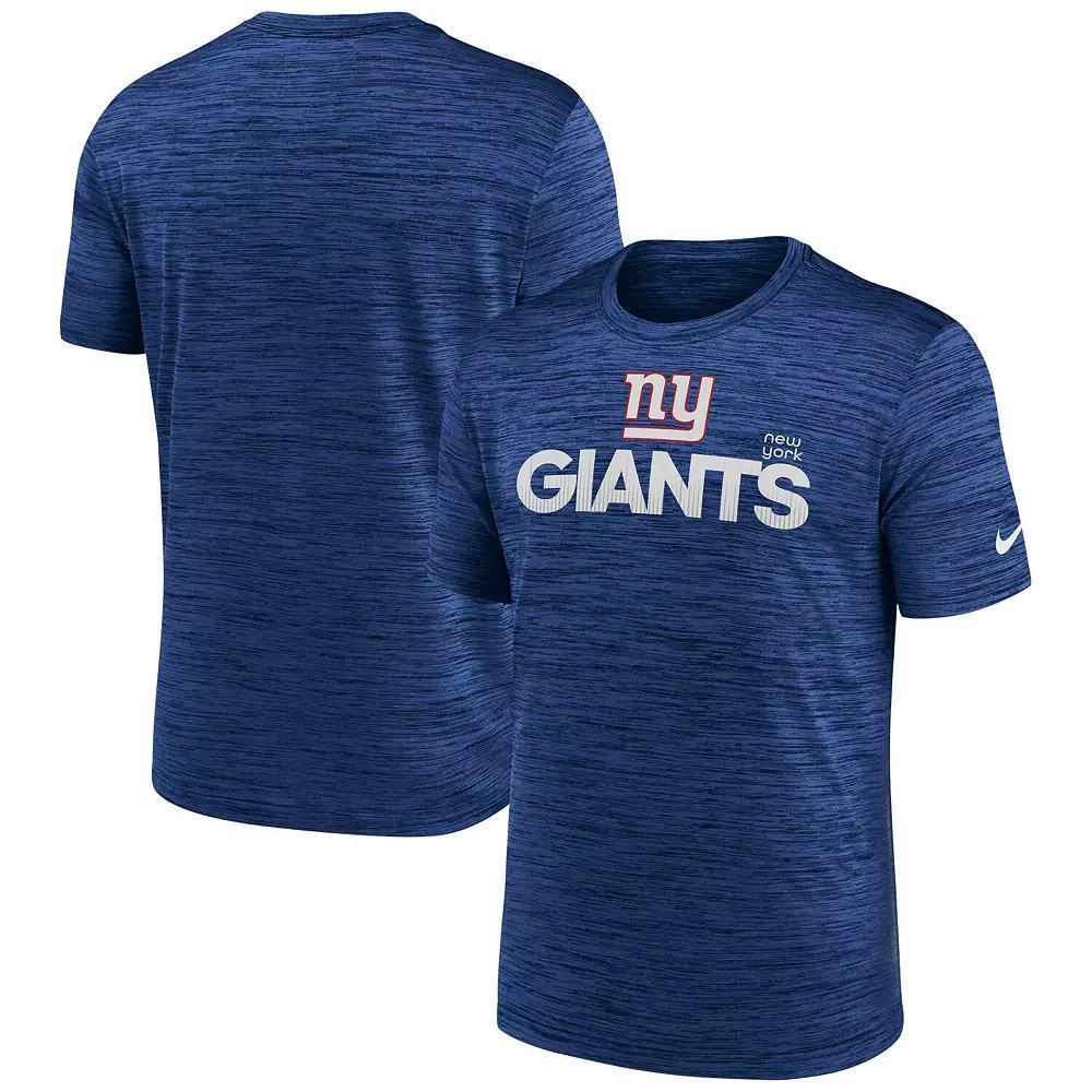Men's Nike Royal New York Giants Blitz Velocity Modern Performance T-Shirt, Size: Large, Blue Product Image
