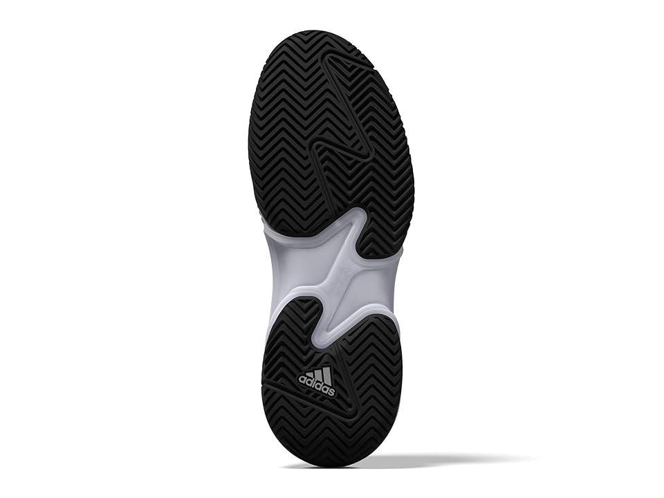 adidas Barricade 13 White/Grey) Men's Tennis Shoes Product Image