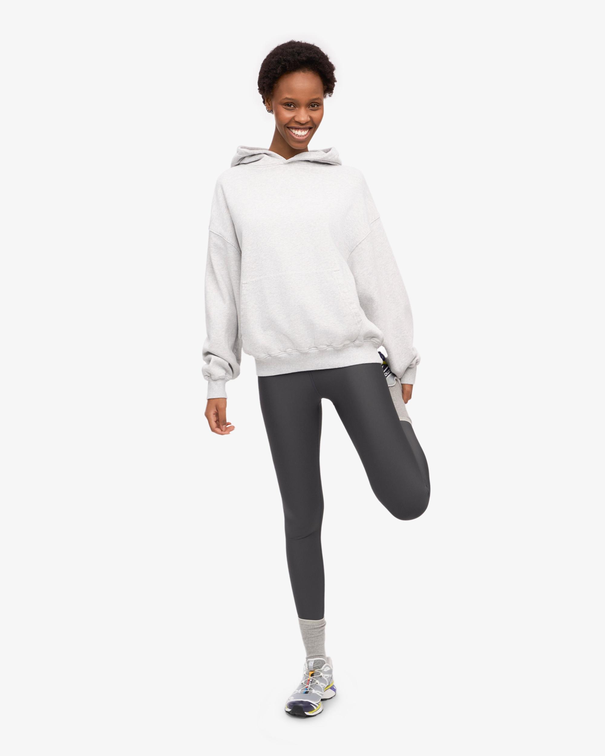 Organic Oversized Hood - Snow Melange Product Image