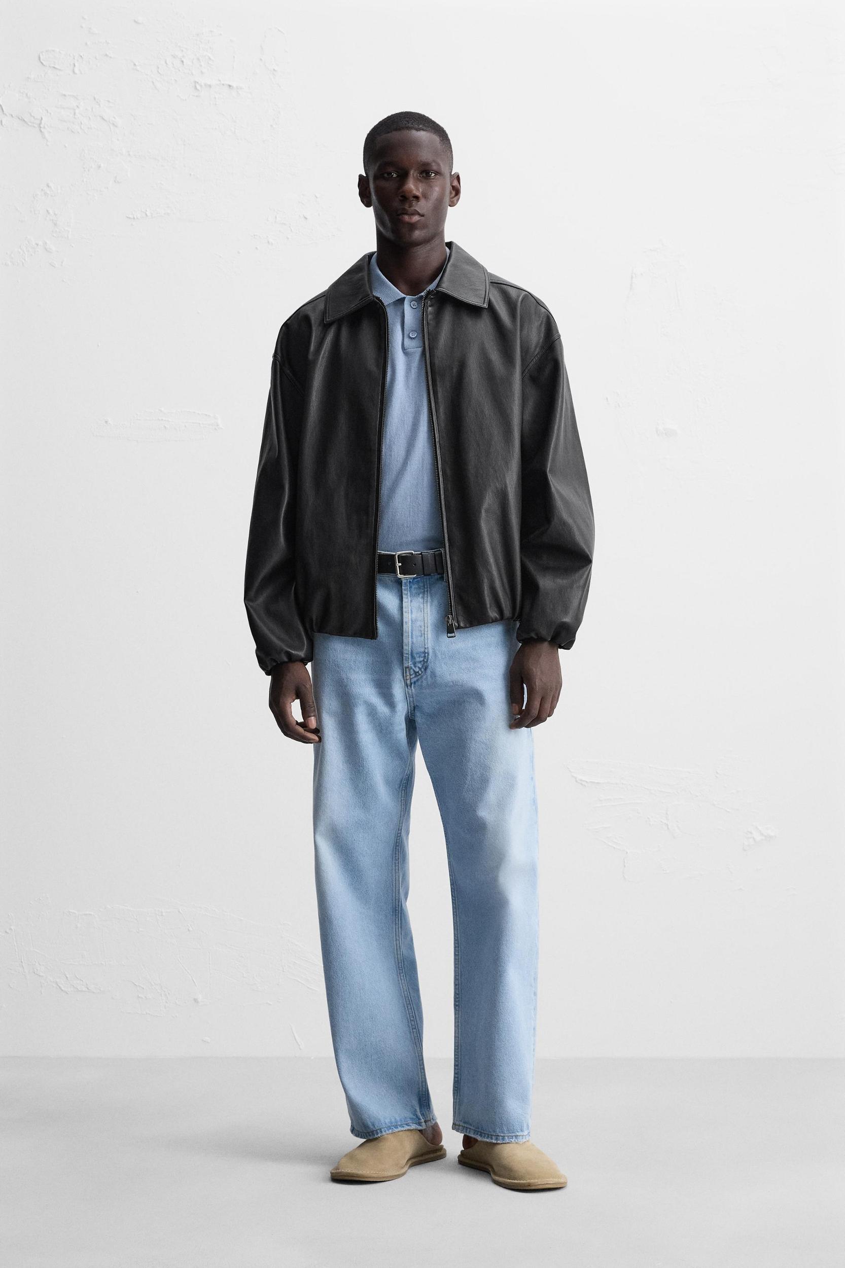 FAUX LEATHER JACKET Product Image