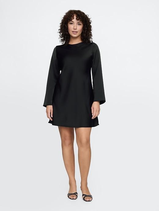 Recycled Satin Mini Dress Product Image