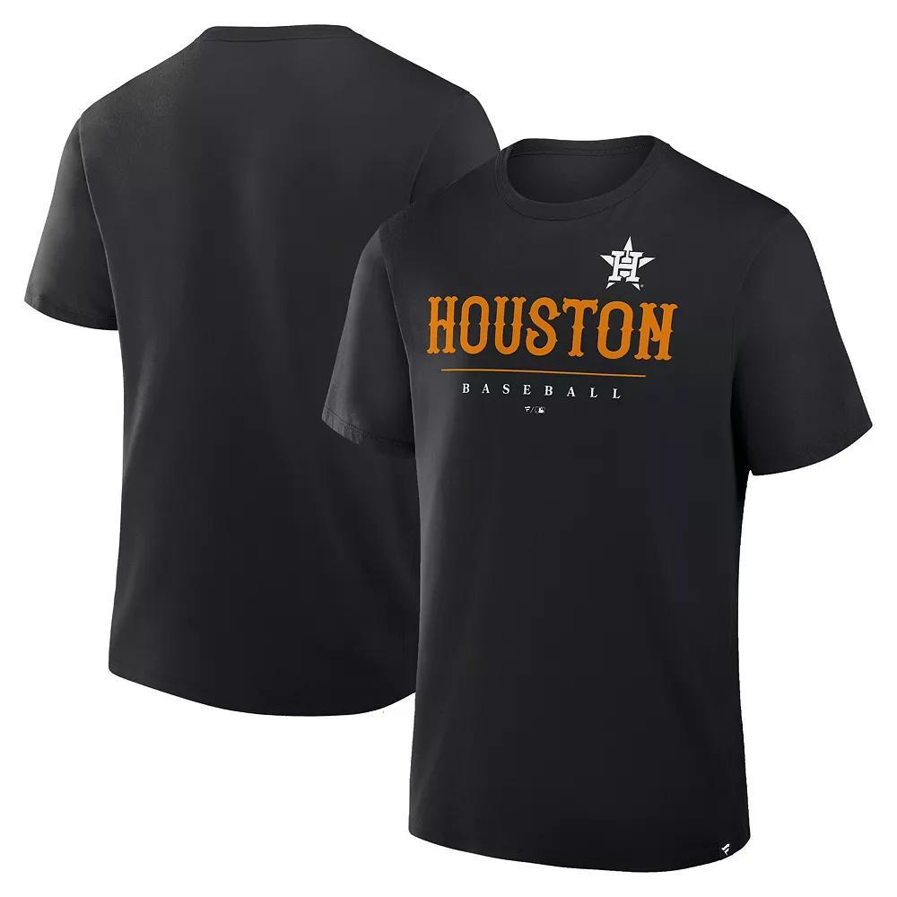 Men's Fanatics Black Arizona Diamondbacks Clubhouse Legacy Side Swipe T-Shirt, Size: 2XL Product Image