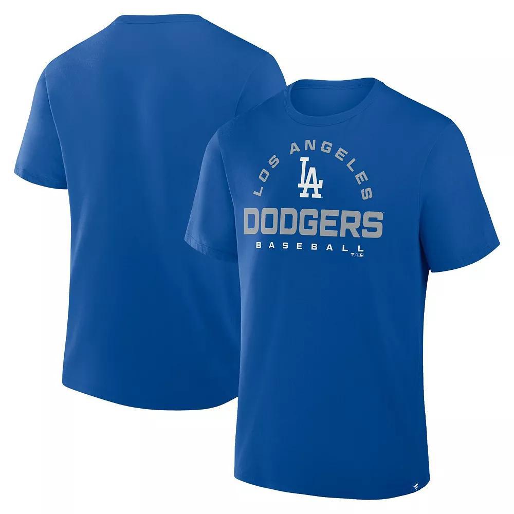 Men's Fanatics Royal Los Angeles Dodgers Clubhouse Legacy Primary Play T-Shirt, Size: 2XL, Blue Product Image