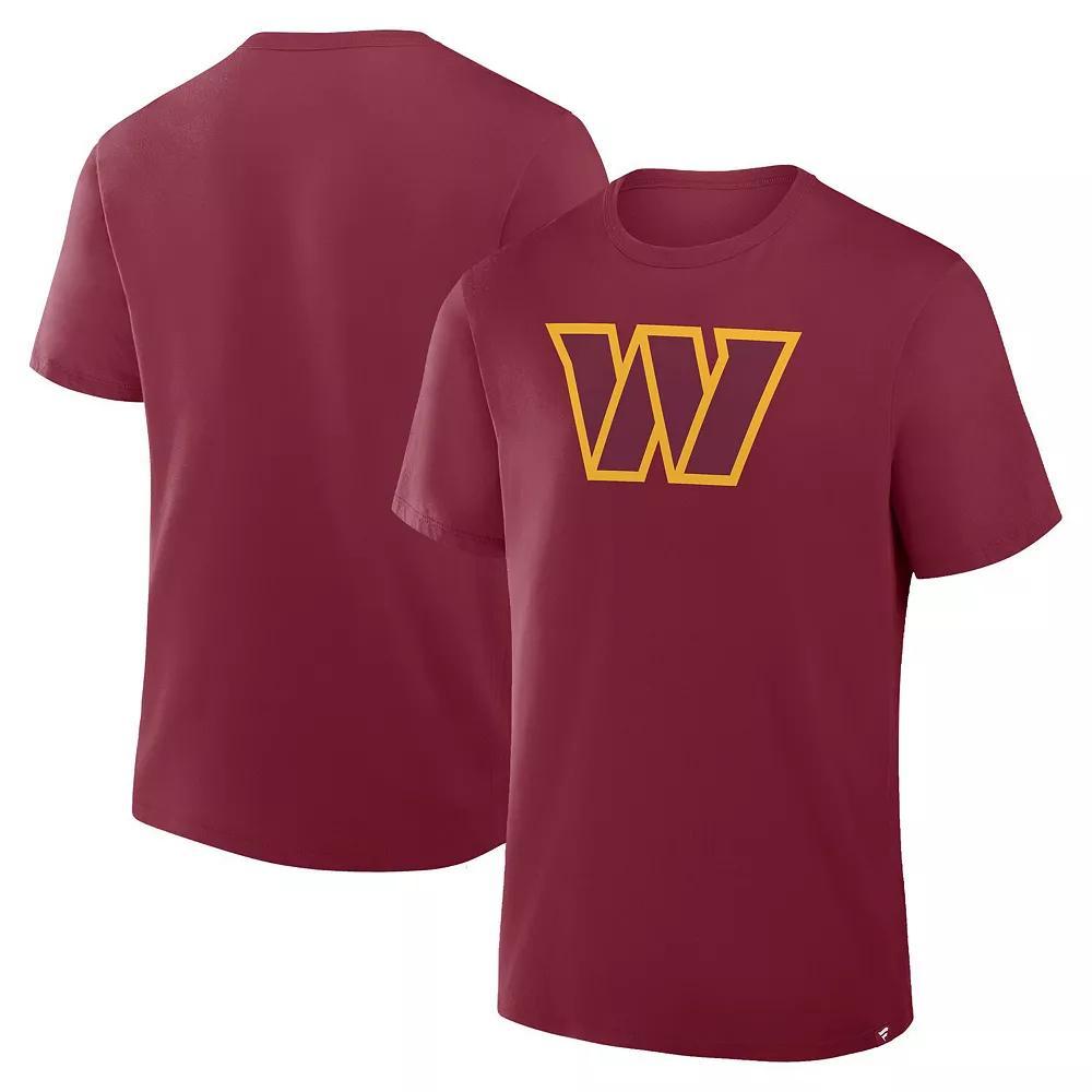 Men's Fanatics  Garnet Washington Commanders Legacy Cotton T-Shirt, Size: XL, Wft Red Product Image