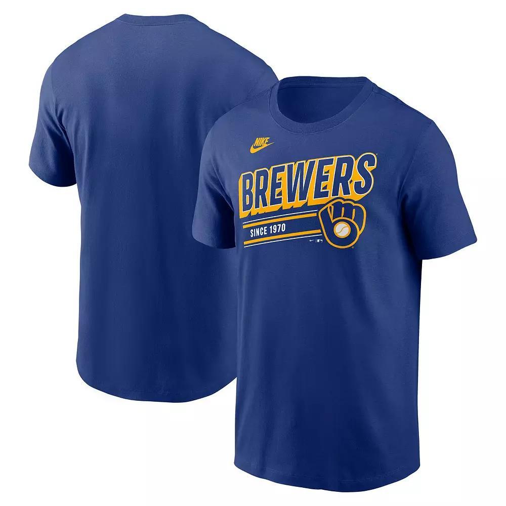 Men's Nike Navy Arizona Wildcats Primetime Evergreen Logo T-Shirt, Size: Medium, Blue Product Image