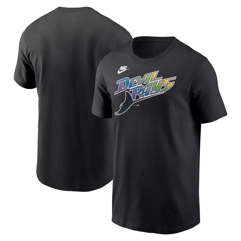 Men's Nike Black Jacksonville Jaguars Primetime Wordmark Essential T-Shirt, Size: Large Product Image