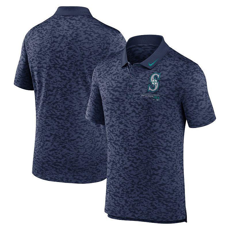 Men's Nike Black Pittsburgh Pirates Next Level Polo, Size: Small Product Image