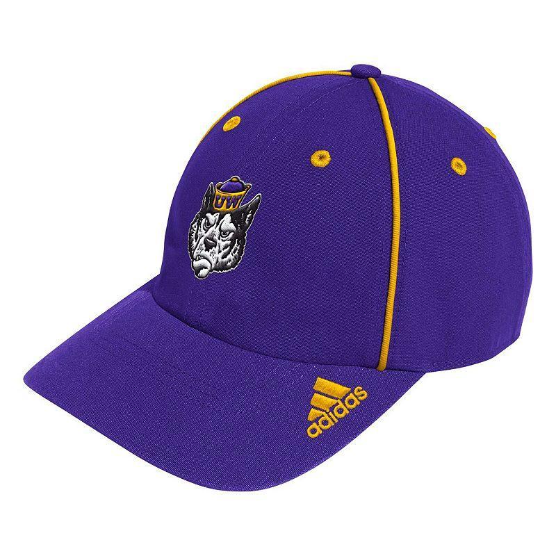 Men's adidas Purple Washington Huskies Locker Room Athlete Pack Slouch Adjustable Hat Product Image