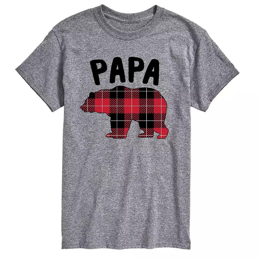 Big & Tall Papa Bear Tee, Mens Product Image