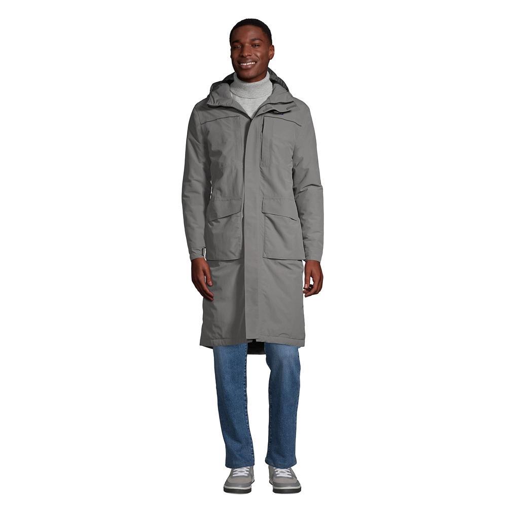 Mens Lands End Squall Waterproof Insulated Winter Stadium Coat Product Image