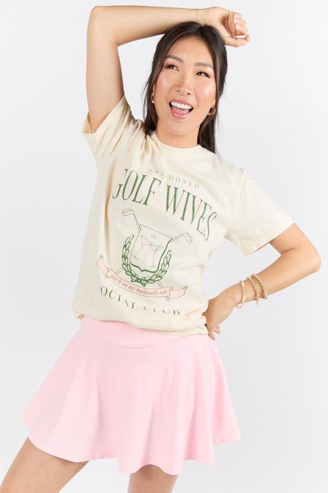 Golf Wives Social Club Ivory Graphic Tee Product Image