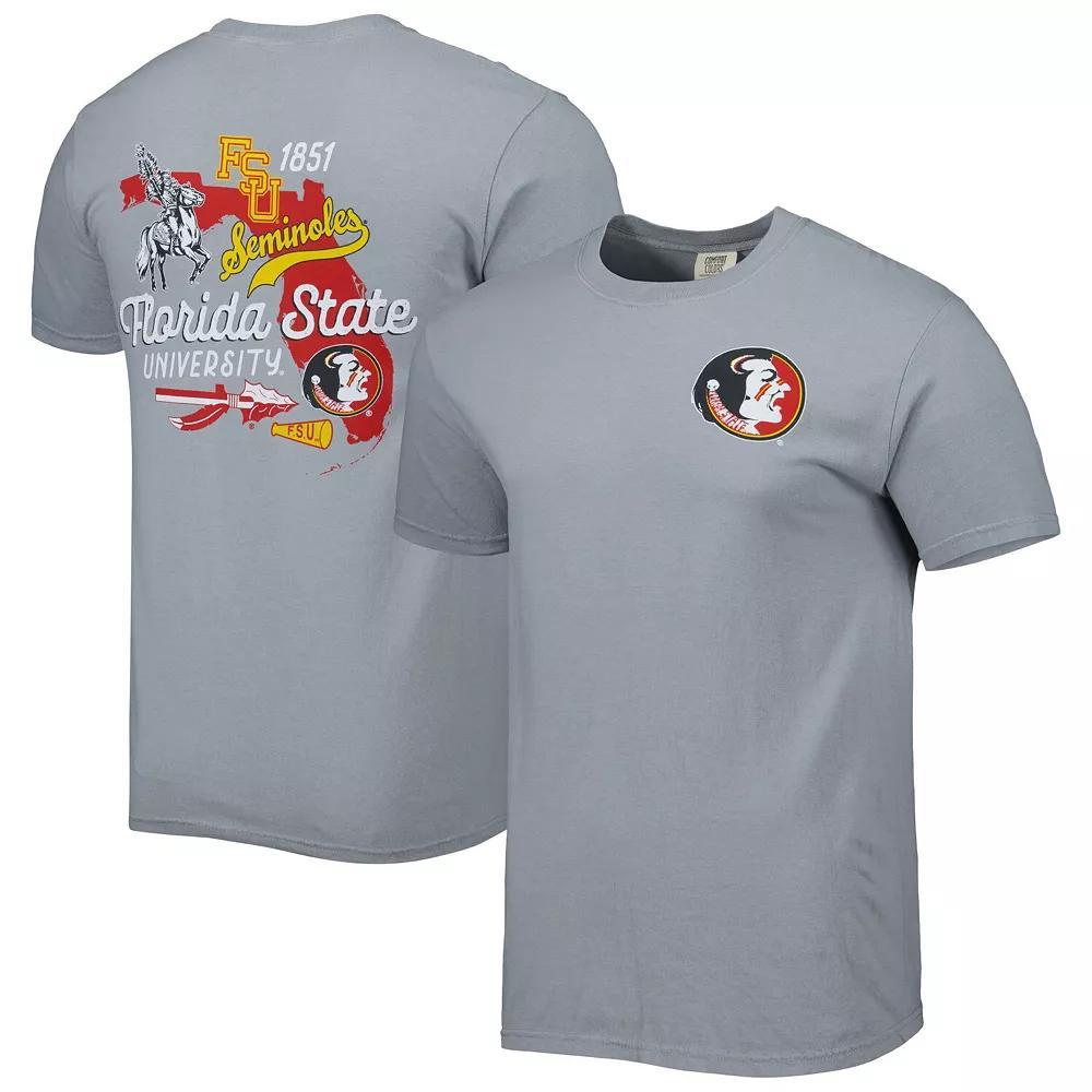 Mens Graphite Florida State Seminoles Vault State Comfort T-Shirt Product Image