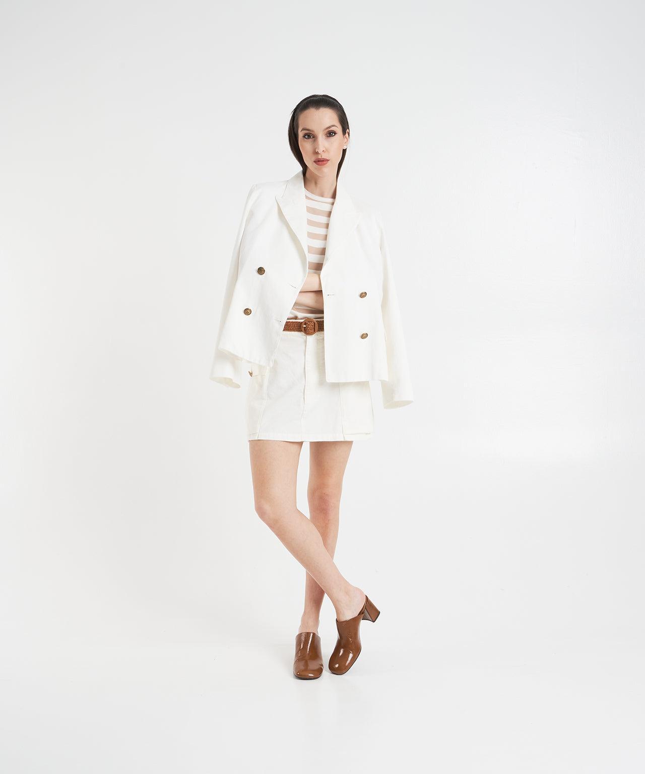 Double-breasted blazer Product Image