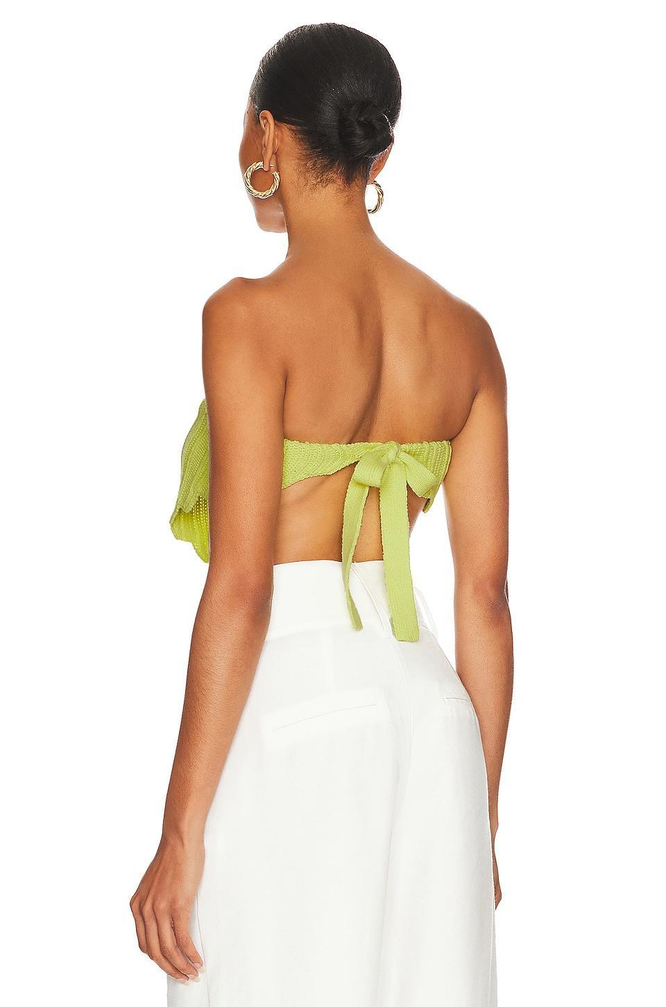 Sima Strapless Crop Top MORE TO COME Product Image