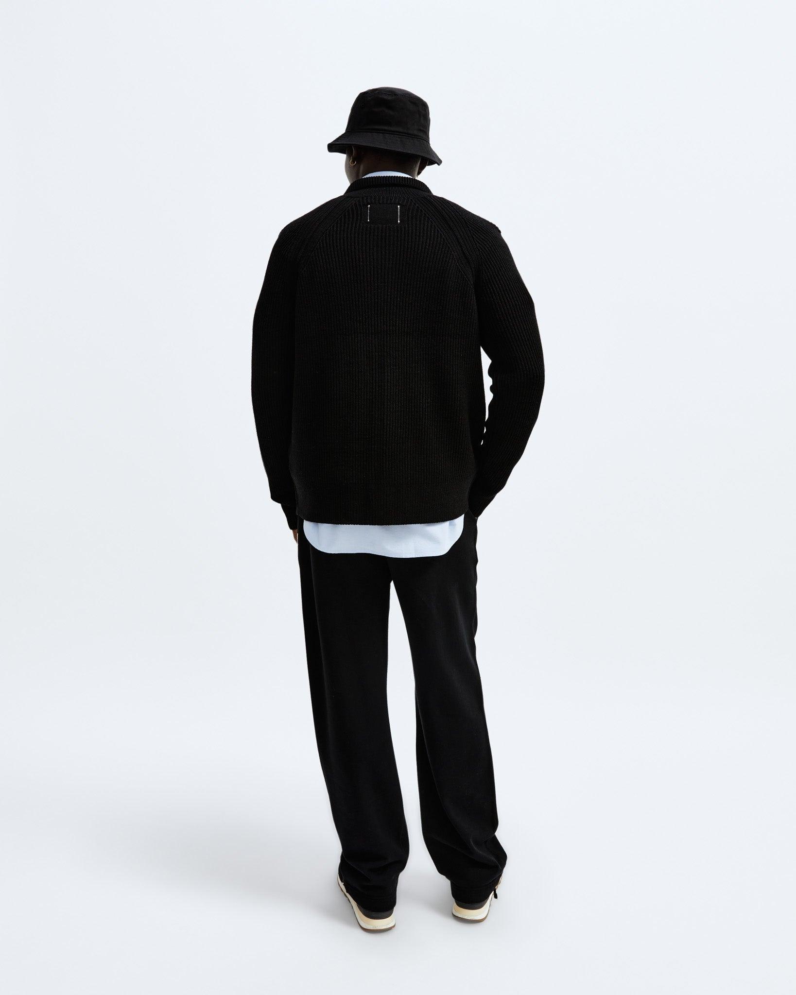 Heavyweight Merino Vinnie Track Jacket - Vault Male Product Image