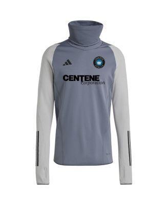 Mens adidas Gray Charlotte Fc Warm Raglan Cold.rdy Top Product Image