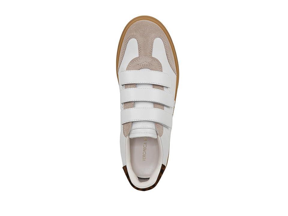 Veronica Beard Reagan Sneakers (Lily White/Leopard Print Suede) Women's Shoes Product Image