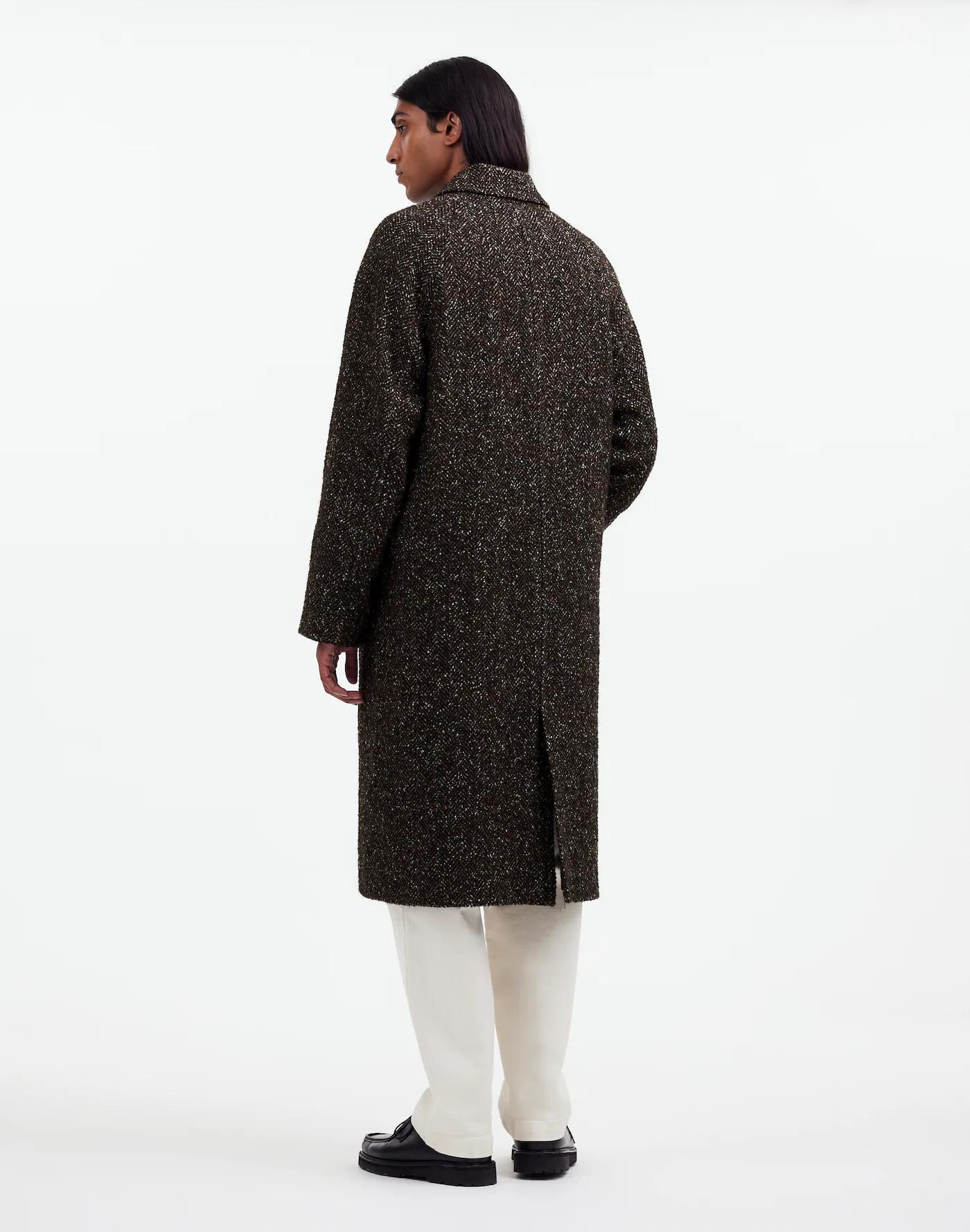Raglan-Sleeve Topcoat in Italian Fabric Product Image