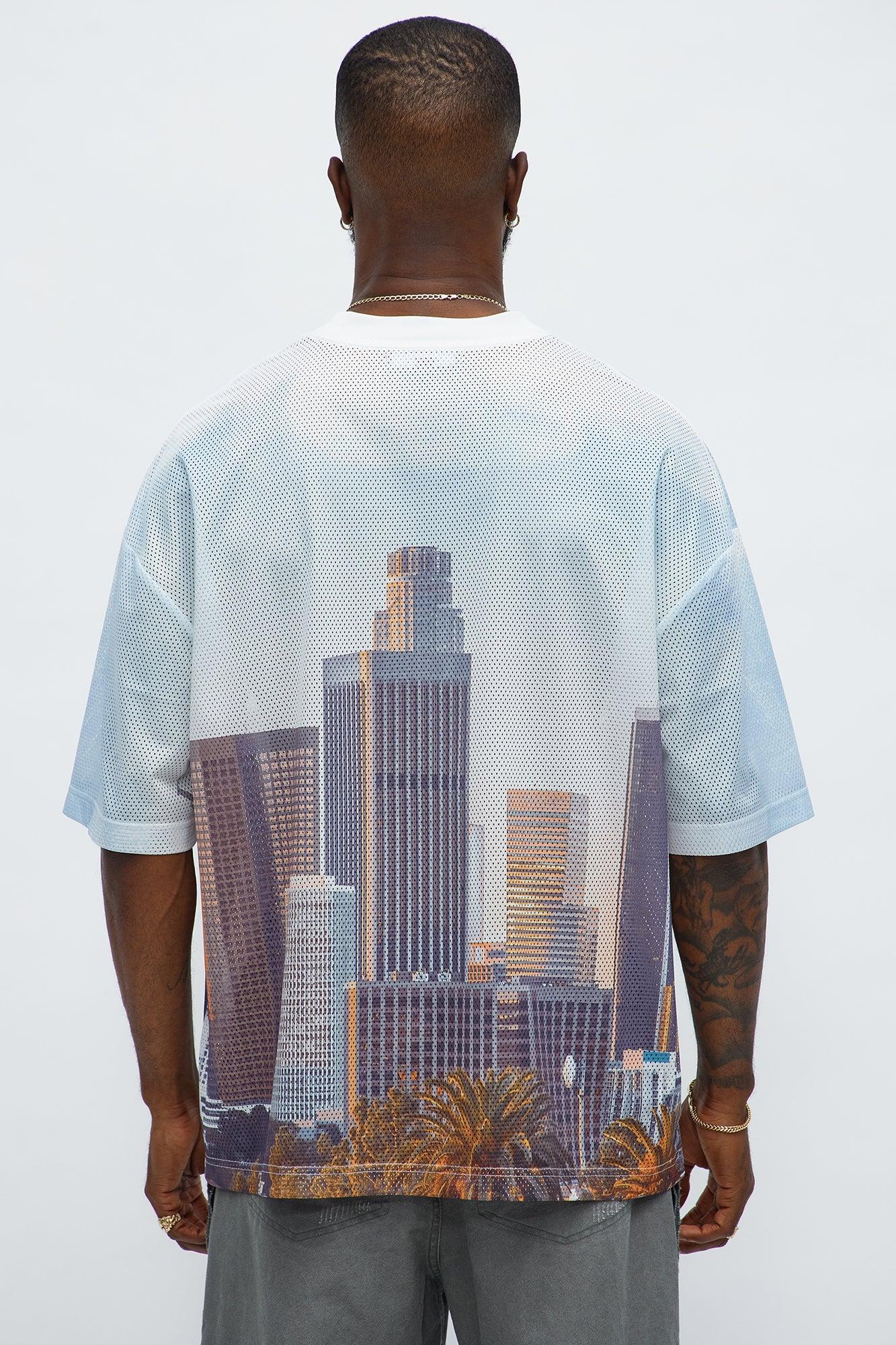 Regular Fit Los Angeles Tshirt - Multi Color Product Image