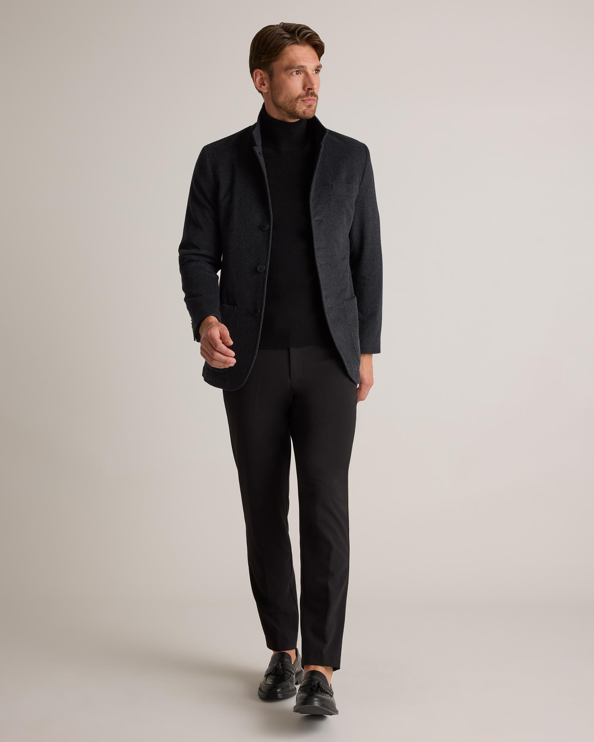 Quince | Men's 100% Mongolian Cashmere Stand Collar Blazer Product Image