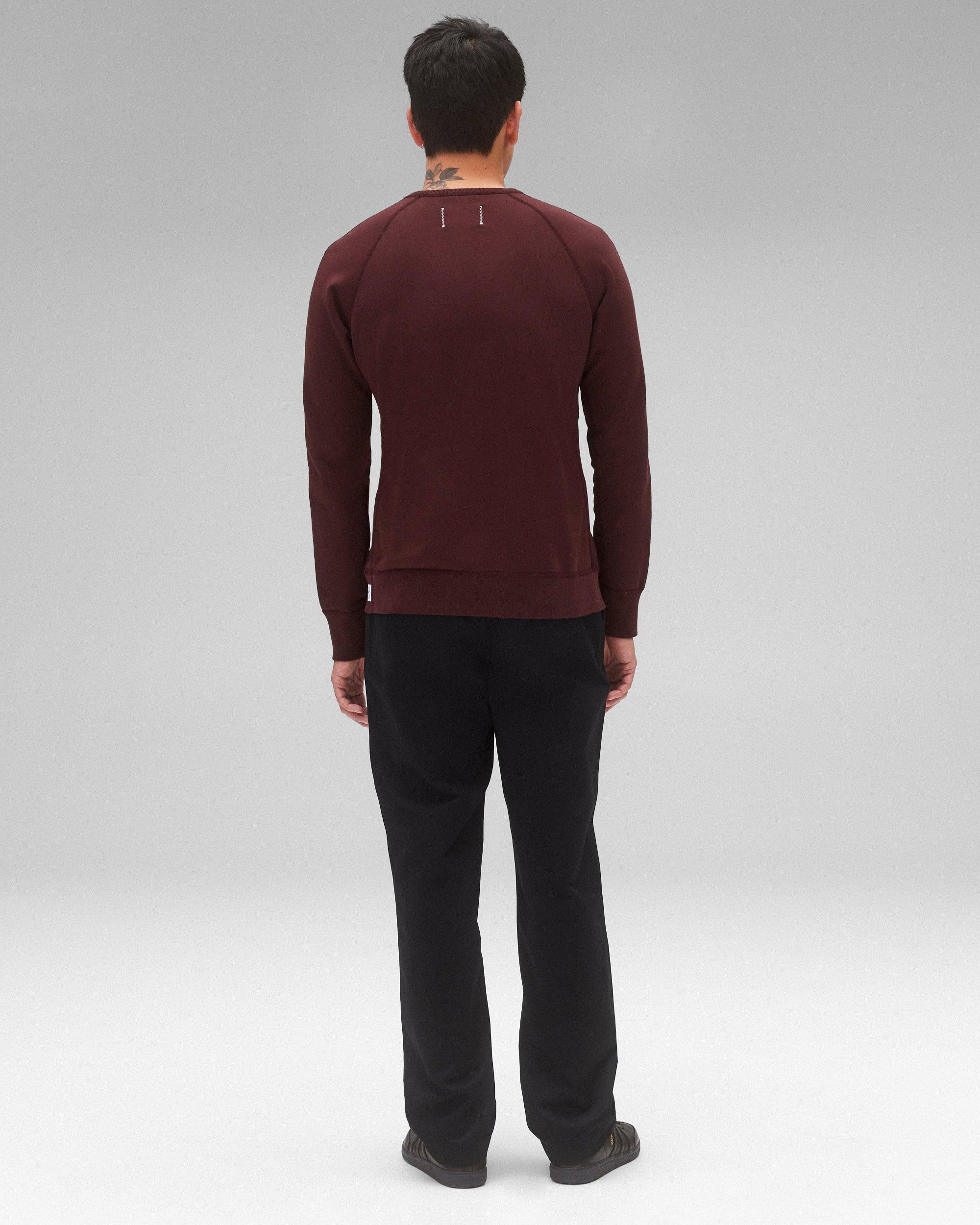 Midweight Terry Slim Crewneck Male Product Image