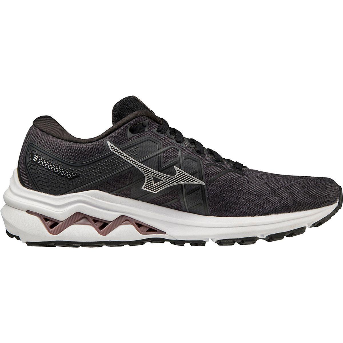 Mizuno Wave Inspire 18 Silver) Women's Shoes Product Image