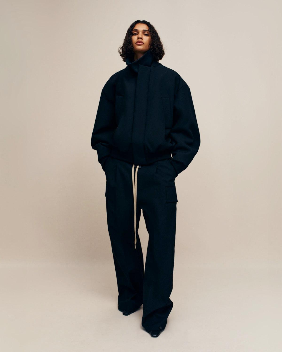 Sport Nylon High Neck Top Male Product Image