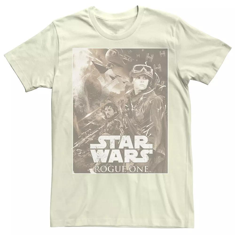 Men's Rogue One: A Star Wars Story Fight For Scariff Tee, Size: 3XL, Black Product Image