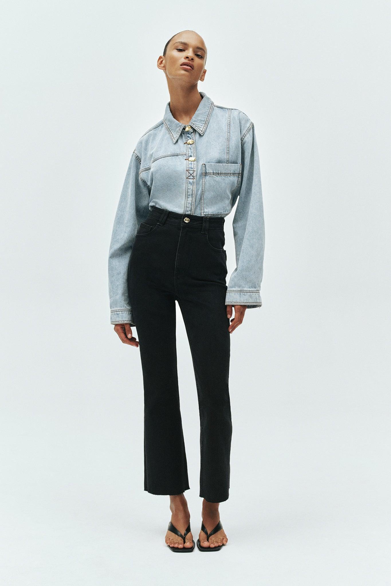 Harley Bootleg Crop Jean Product Image