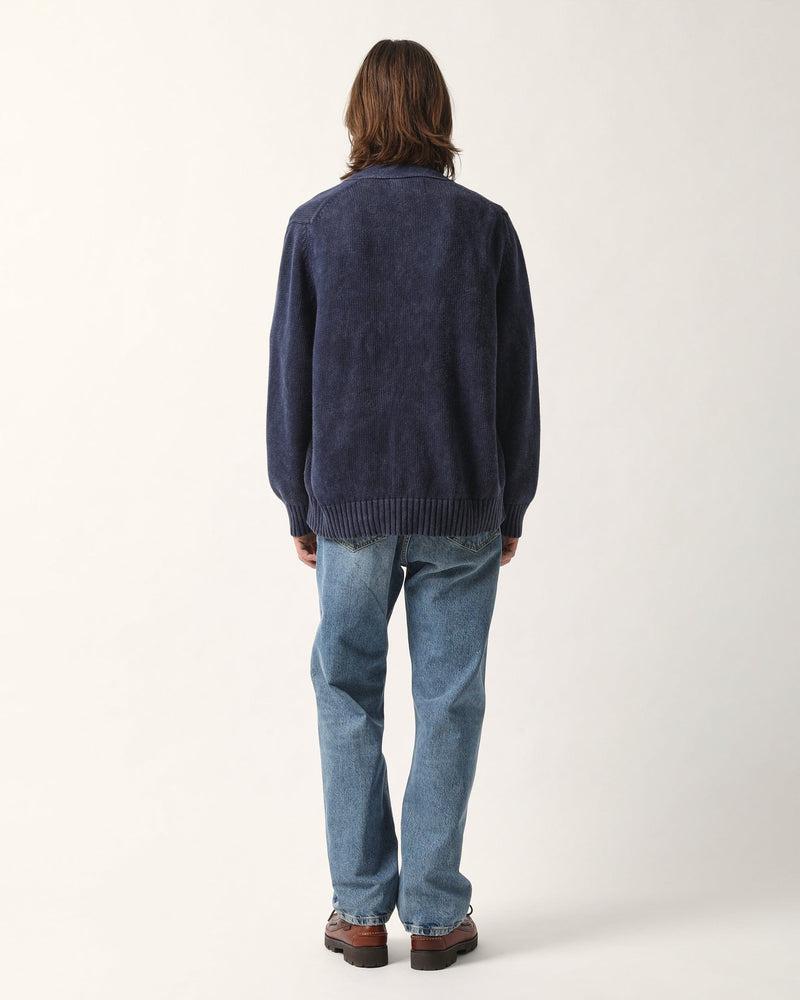 Acid Wash Cardigan - Midnight Product Image