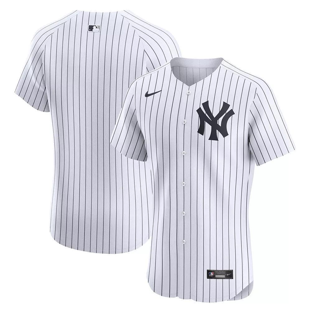 Men's Nike White New York Yankees Home Elite Jersey, Size: 44 Product Image
