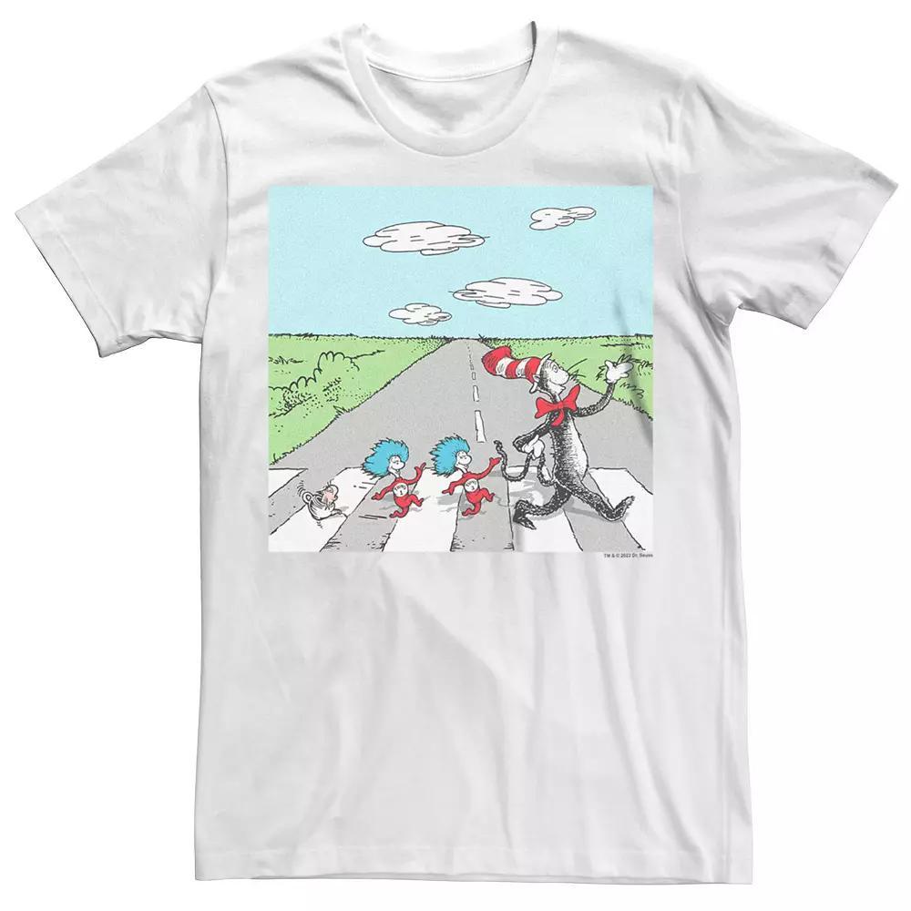 Mens Dr. Seuss The Cat In The Hat Crosswalk Graphic Tee Product Image