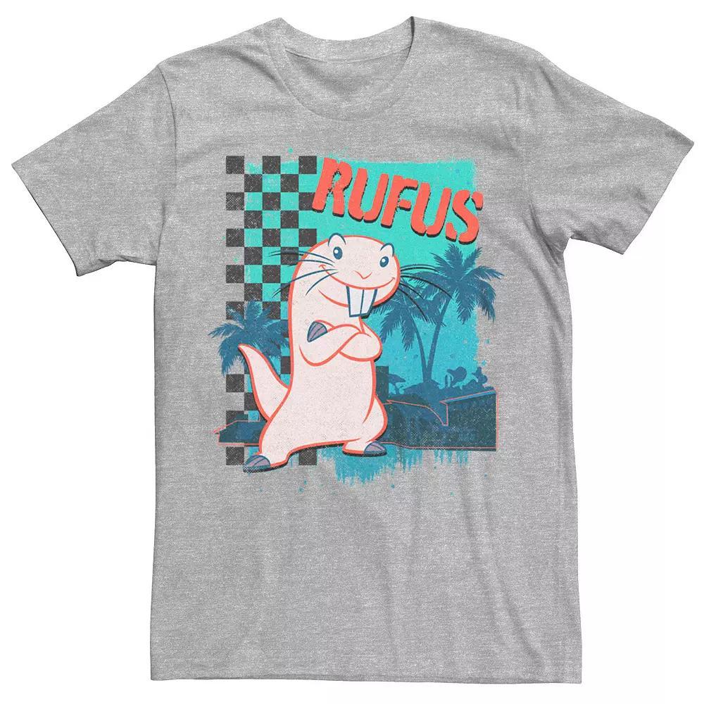 Men's Disney's Kim Possible Rufus Tee, Size: XXL, Athletic Grey Product Image