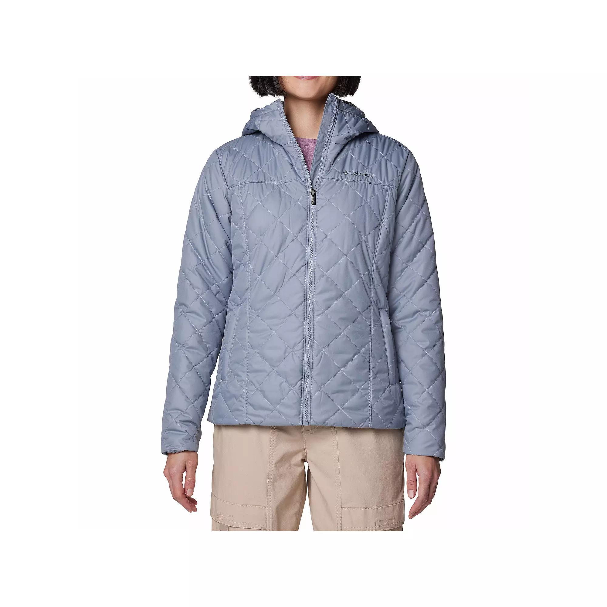 Women's Columbia Copper Crest II Hooded Jacket, Size: XXL, Serenity Product Image