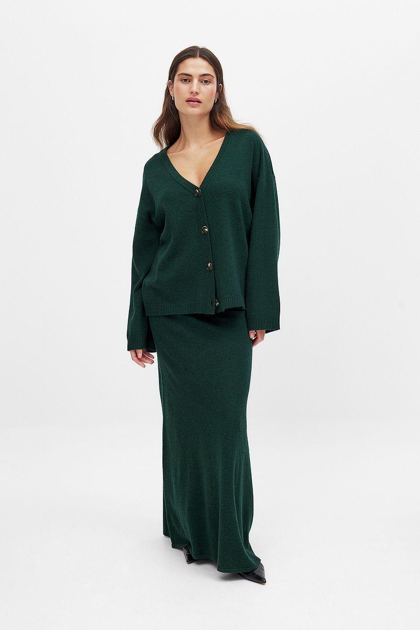 Knitted Maxi Skirt Product Image