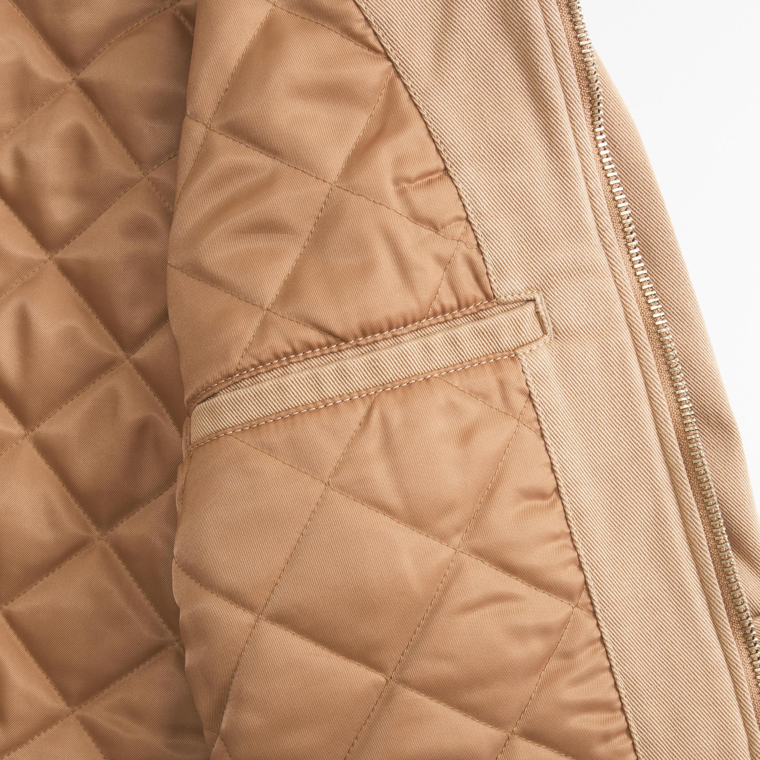 Cropped Twill Workwear Jacket Product Image