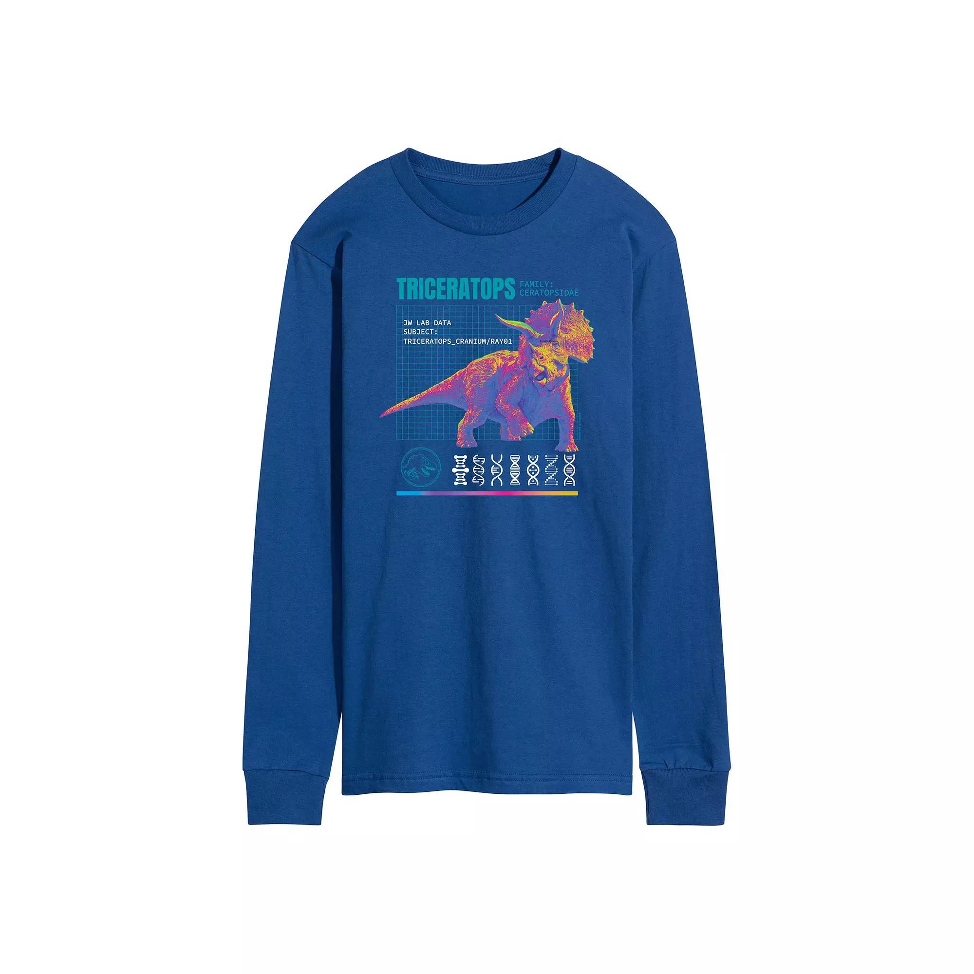 Mens Dr. Seuss The Grinch Building Snowman Long Sleeve Graphic Tee Product Image