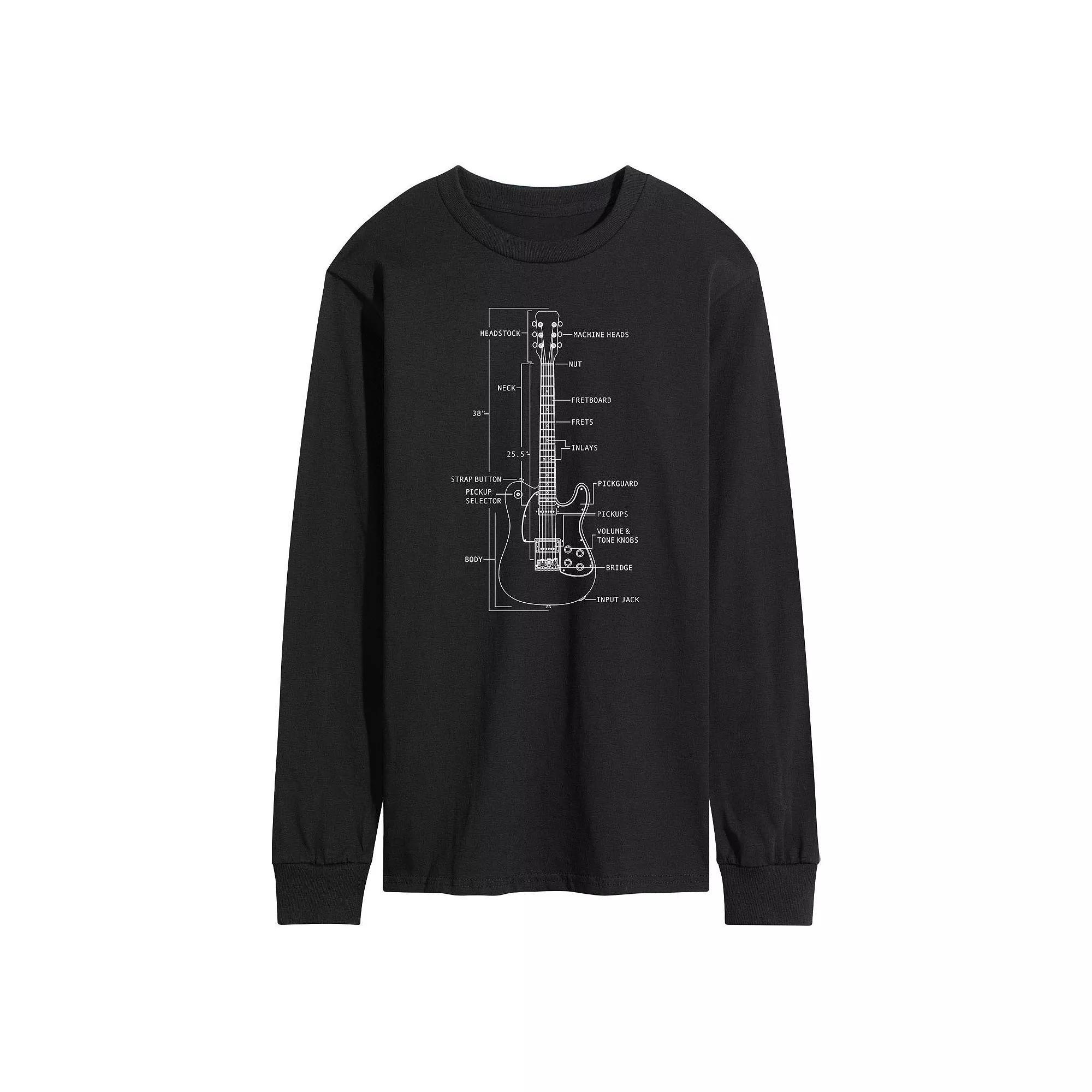 Mens Tool Wreath Long Sleeve Graphic Tee Product Image