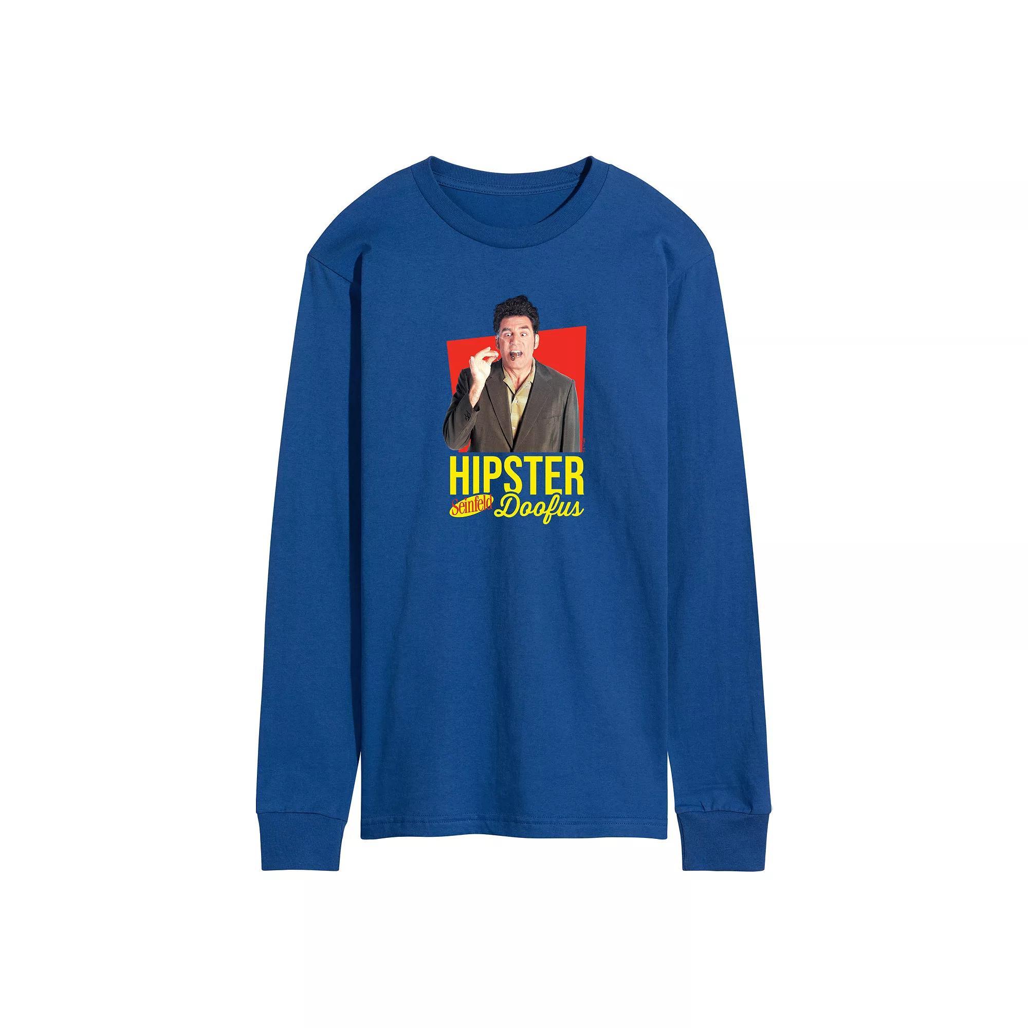 Mens Seinfeld Hipster Doofus Long Sleeve Graphic Tee Product Image