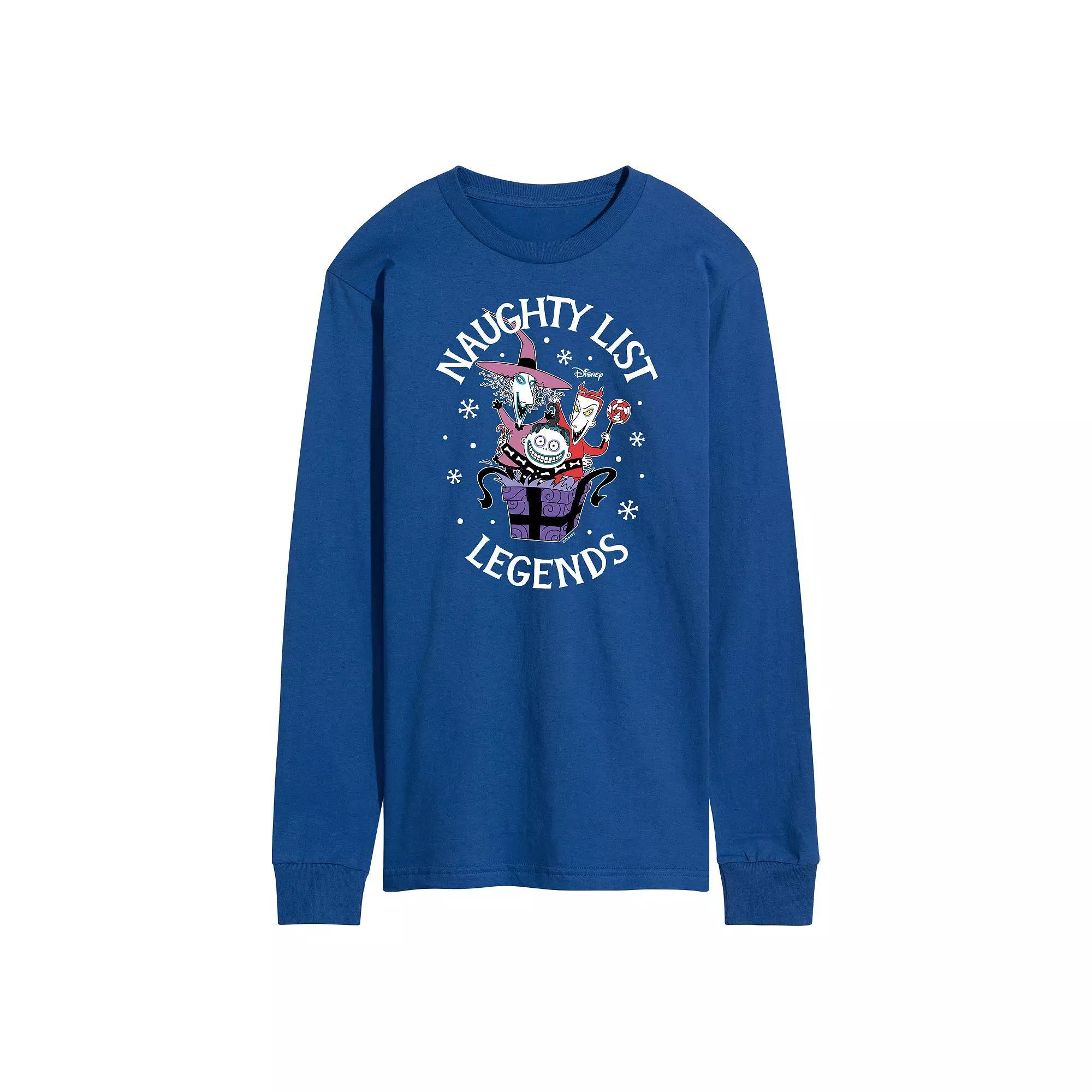 Disneys The Nightmare Before Christmas Naughty List Legends Tee, Mens Product Image