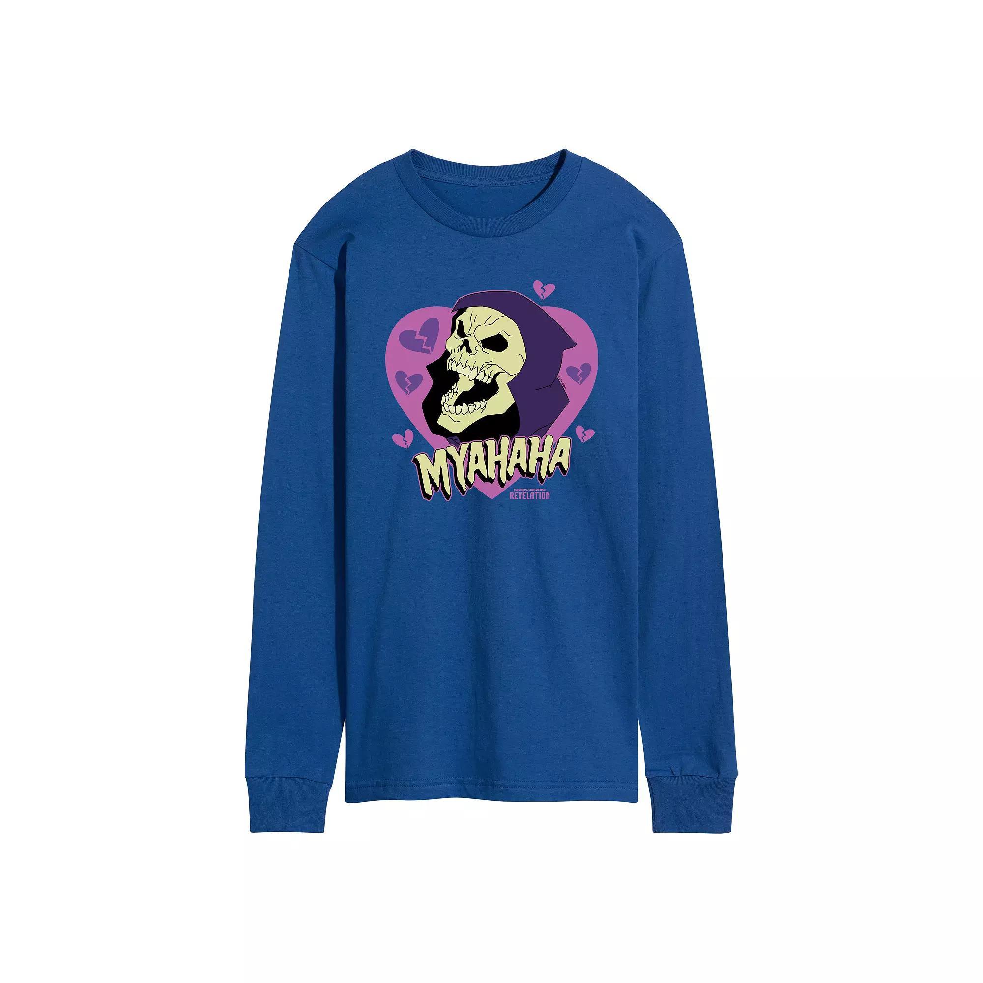 Mens Masters Of The Universe Skeletor Long Sleeve Graphic Tee Product Image