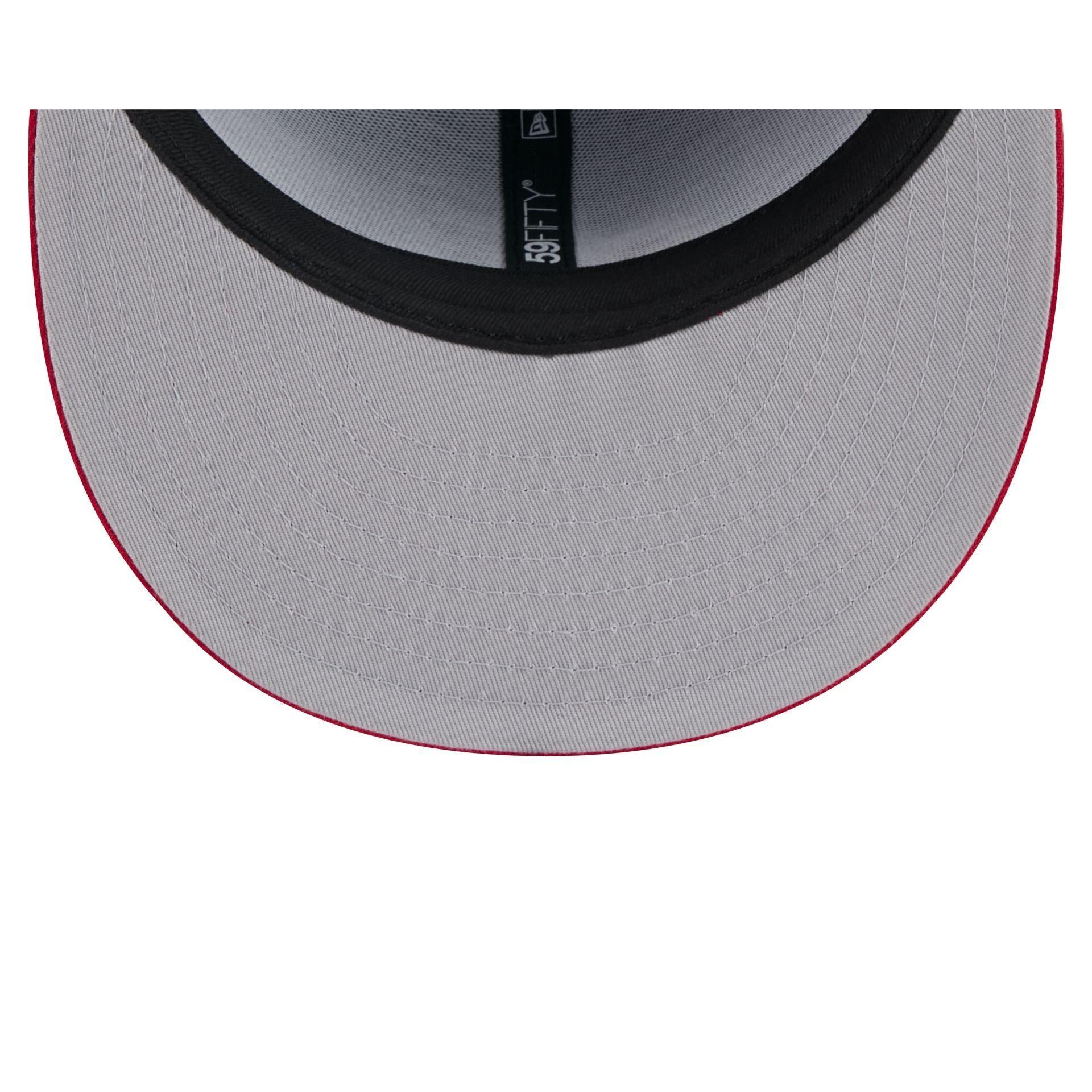 Montreal Expos Pinstripe League Pin 59FIFTY Fitted Hat Male Product Image