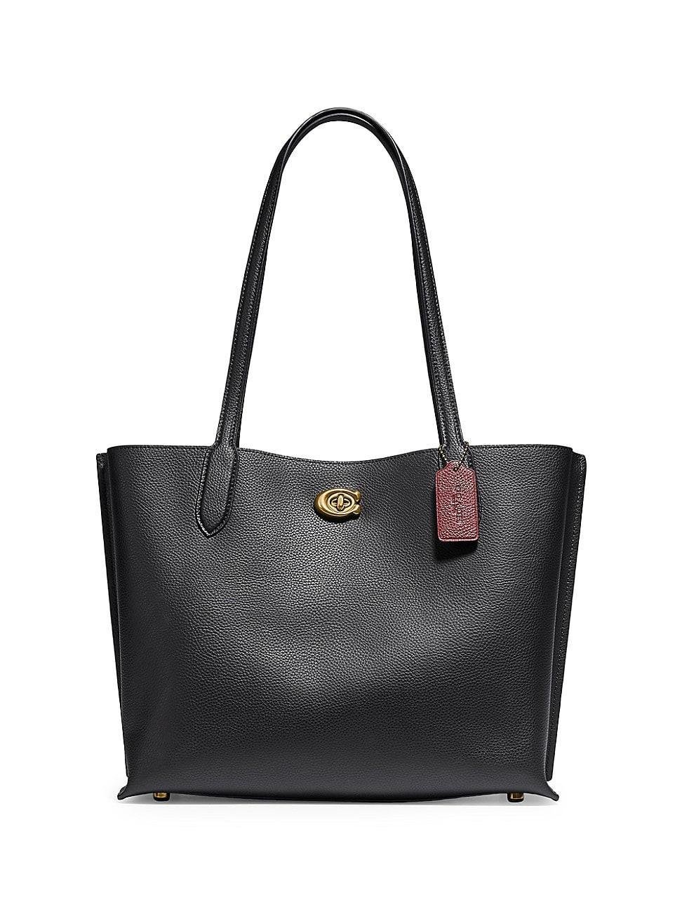 Womens Willow Leather Tote Product Image