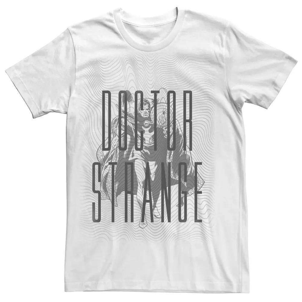Men's Marvel Doctor Strange Waves Tee, Size: 3XL, White Product Image