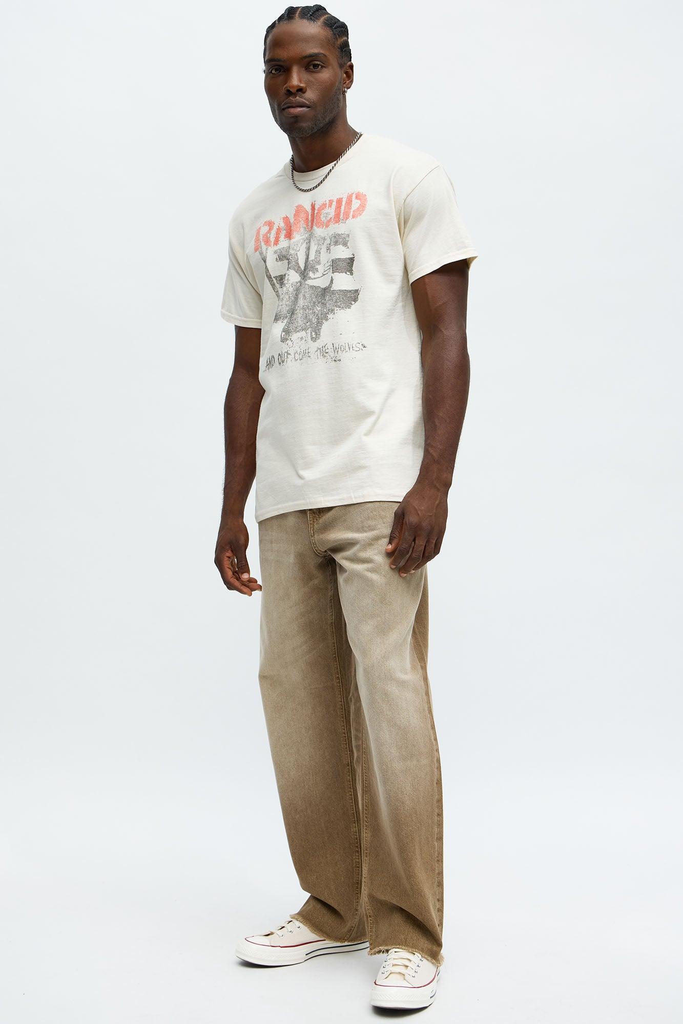 Rancid Wolves Short Sleeve Tee - Natural Product Image
