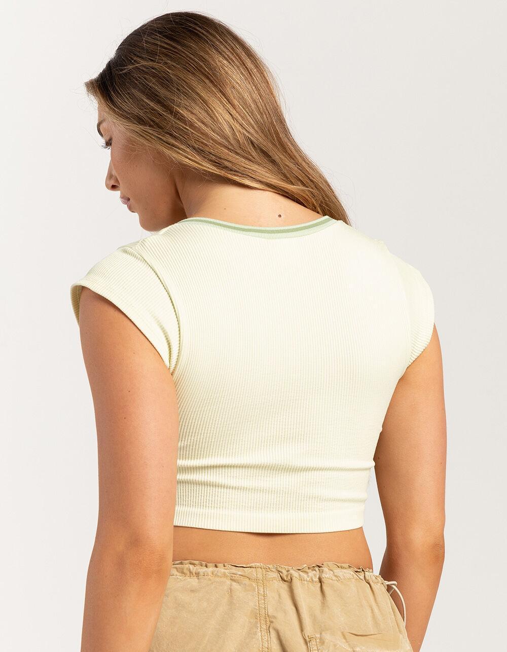 BDG Urban Outfitters Seamless Go For Gold Womens Crop Top Product Image