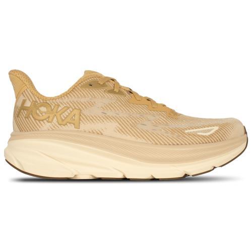 Hoka Mens Clifton 9 Running Sneakers in Navy Blue Product Image
