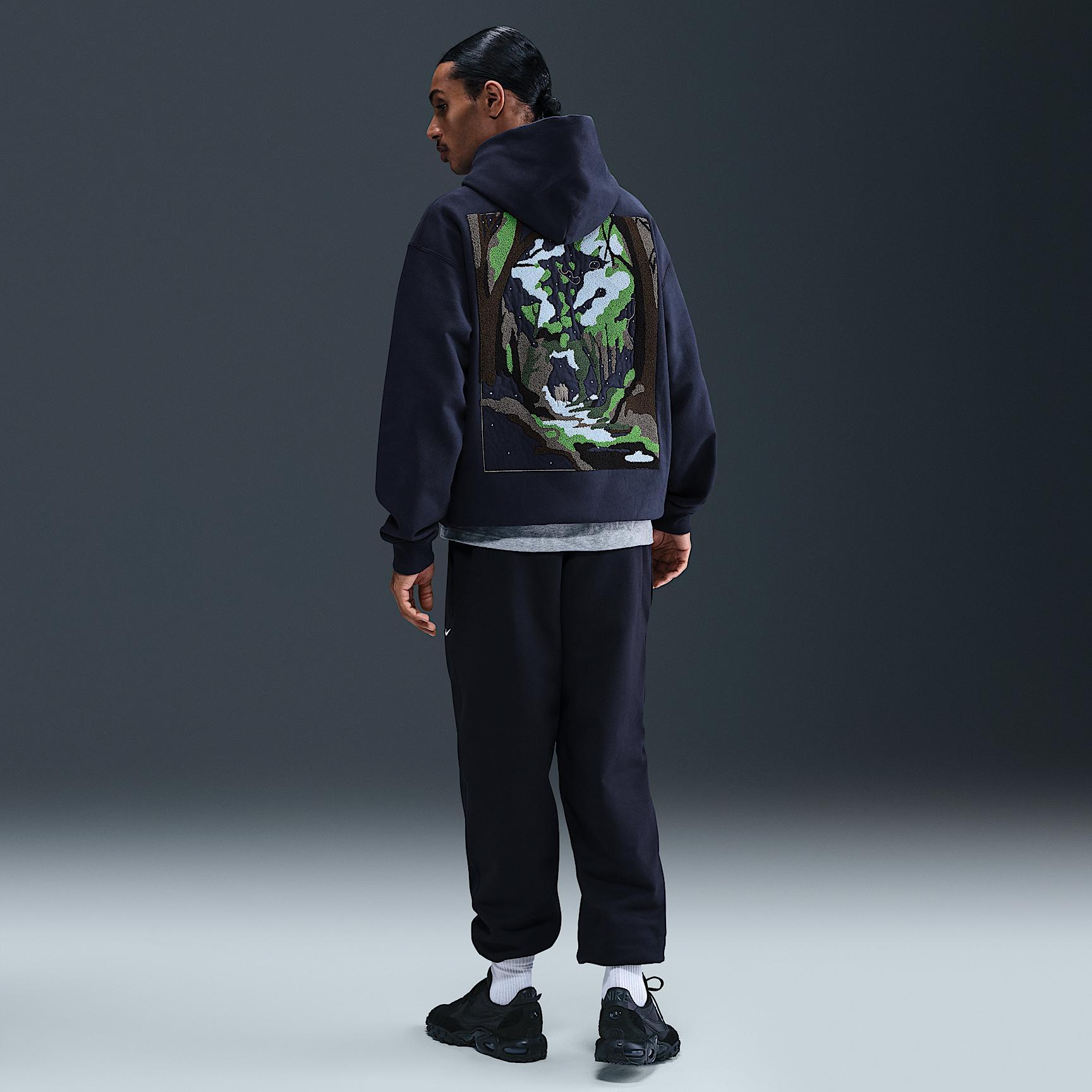 Nike Men's Solo Swoosh Pullover Hoodie Product Image