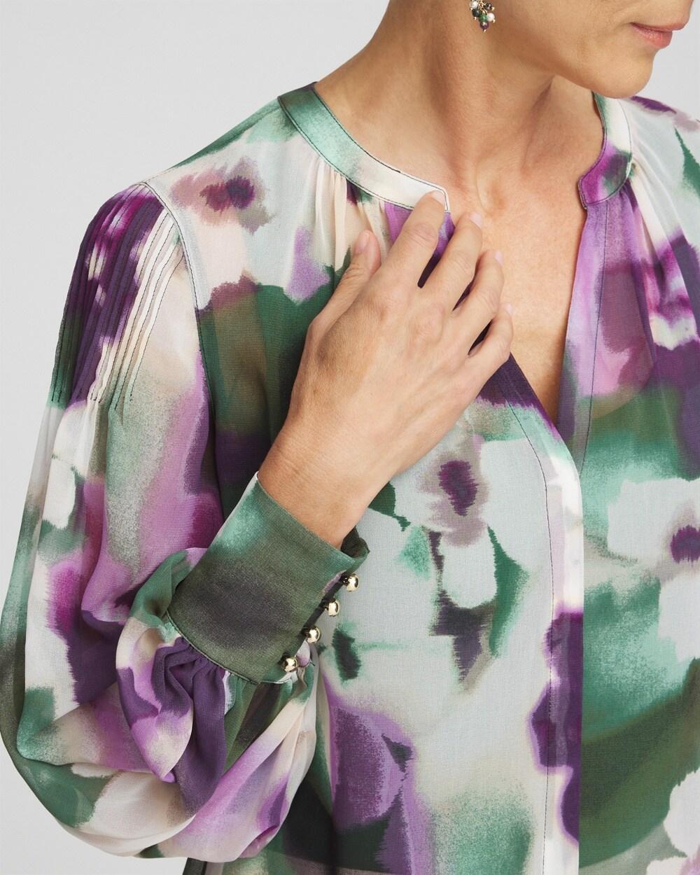 Bloom Pintuck Sleeve Blouse Product Image