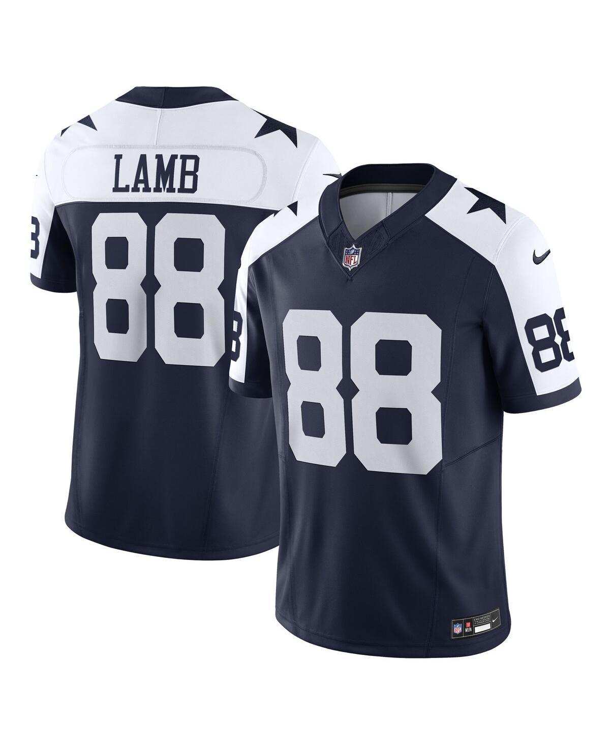 Men's Nike CeeDee Lamb Navy Dallas Cowboys Vapor F.U.S.E. Limited Jersey, Size: Medium, Blue Product Image